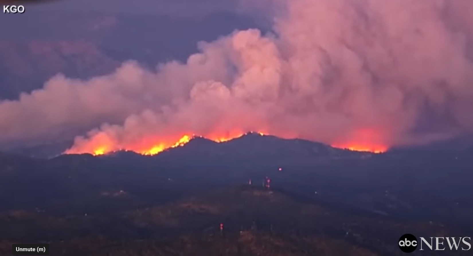 Oak Fire spreads over 6,500 acres in California