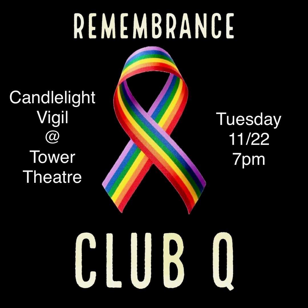 Club Q candlelight vigil