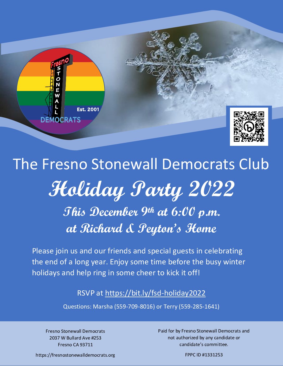 Stonewall holiday party